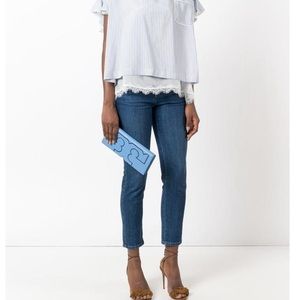 Tory Burch Pochette Serif clutch